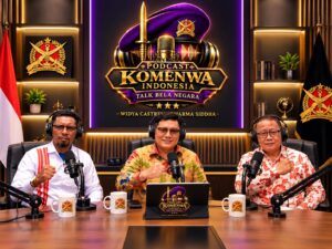 Bung Jefri Tuwul Dipercaya Mengelola PODCAST KOMENWA INDONESIA TALK BELA NEGARA, Ruang Dialog Strategis Menuju Indonesia Emas 2045